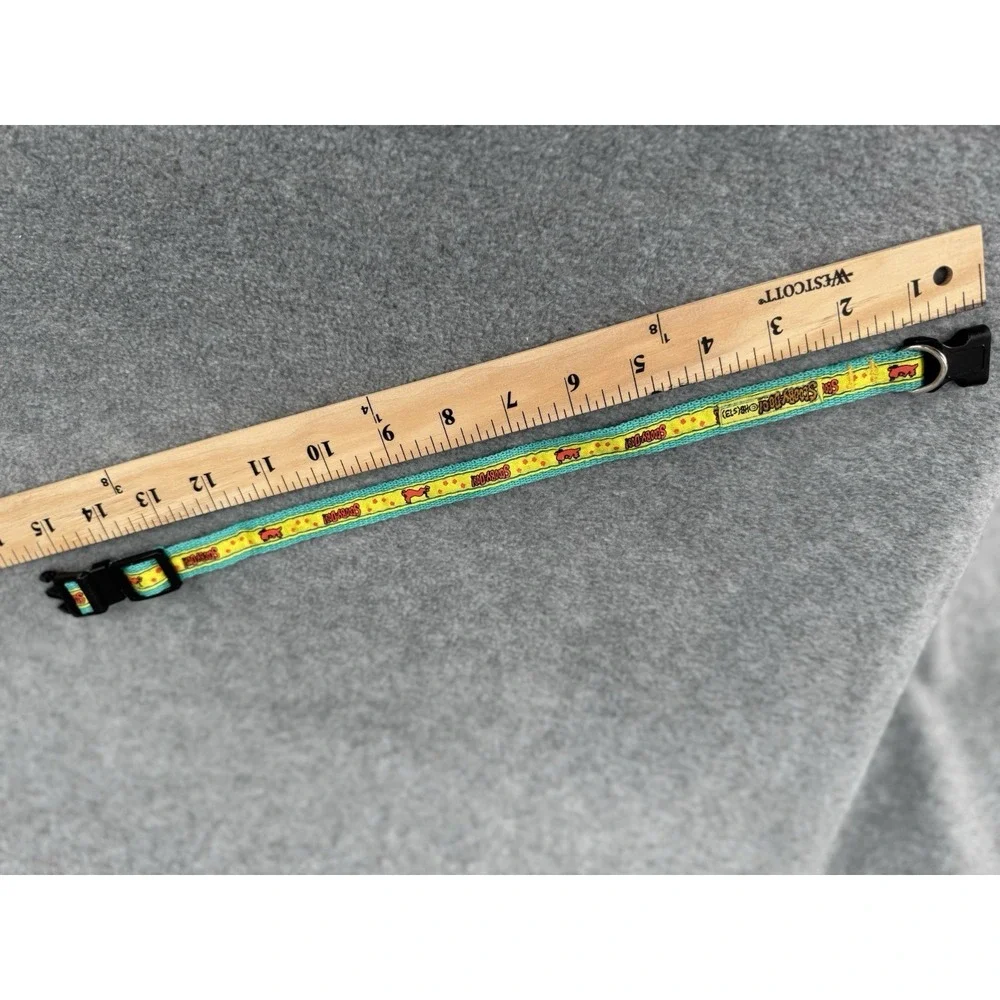 Scooby-Doo Licensed Small Dog Collar Adjustable Nylon Pet Collar 10–14